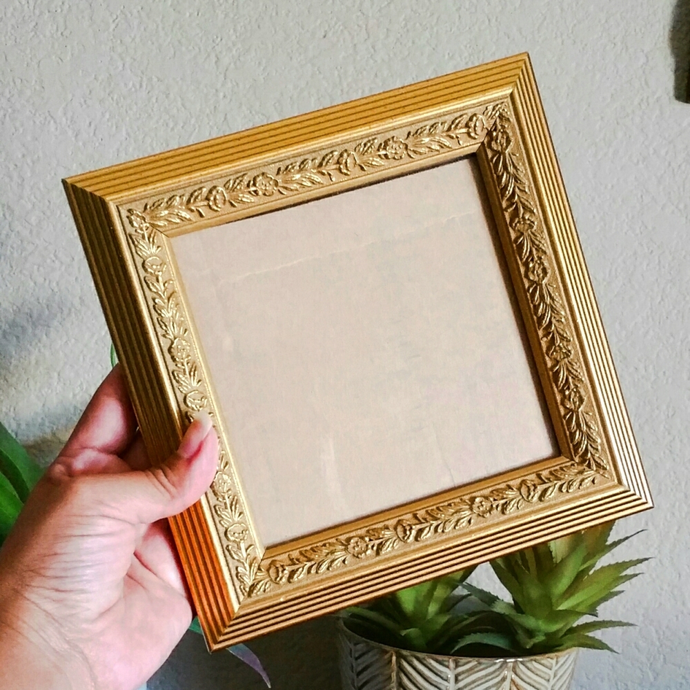 Gold Ornate Picture Frame